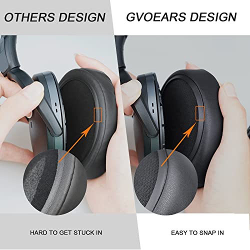 GVOEARS Reemplazo Almohadillas Auriculares para Sennheiser HD4.50BT, HD4.50BTNC, HD4.40BT, Espuma Confortable, Tela de Malla miniatura 5