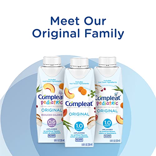 Compleat Pediatric 0.6mL, Reduced Calorie Nutritionally Complete Tube Feeding Formula, Unflavored, 24 Pack - Thumbnail 5
