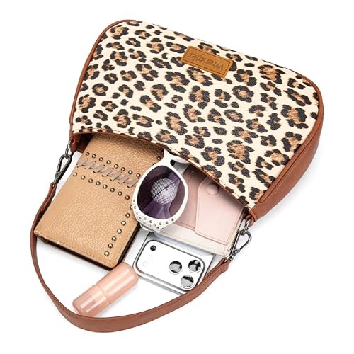 Image of Wrangler Western Shoulder Bag for Women Small Purse Aztec Hobo Bag HandBag with Detachable Strap