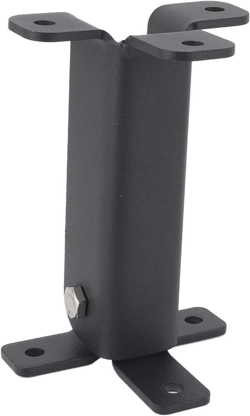 Steel Roof Riser Bracket, Roof Mount Pergola Support Bracket, Rust Proof Stable Beam Bracket with 10 or 15 Accessories for Gazebo Viewing Platform Patio Rooftop (A Set)