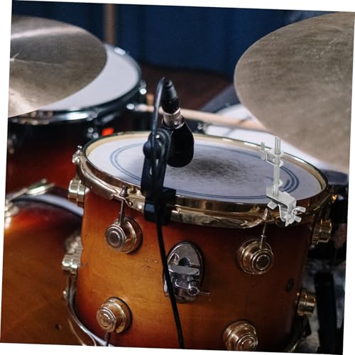 Abrazadera para cowbell Cabilock para batería, soporte para cowbell de bombo y tom miniatura 7