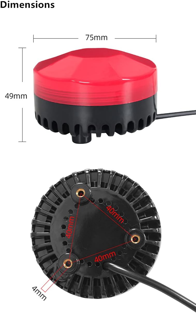Mini Sound and Light Alarm (Audio Visual Alarm)