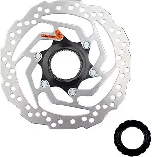 SM-RT10 Centerlock Disc Brake Rotor 160mm 180mm Stainless Steel Bicycle Resin Rotors Suitable for Road Mountain Bike (RT10-160mm)