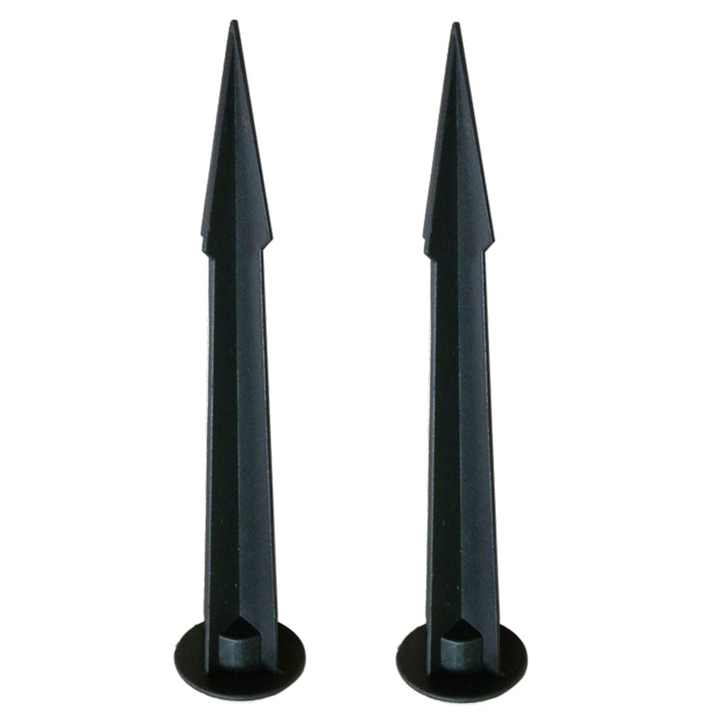 UonlytechGround Spike Aluminum Landscape Lighting Spike Metal Replacement Stake 2PCS 210mm