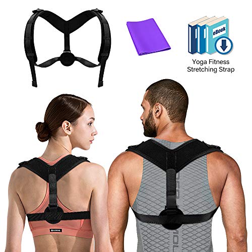 Posture Corrector for Women Men - Effective Adjustable Back Brace FDA Approved, Comfortable