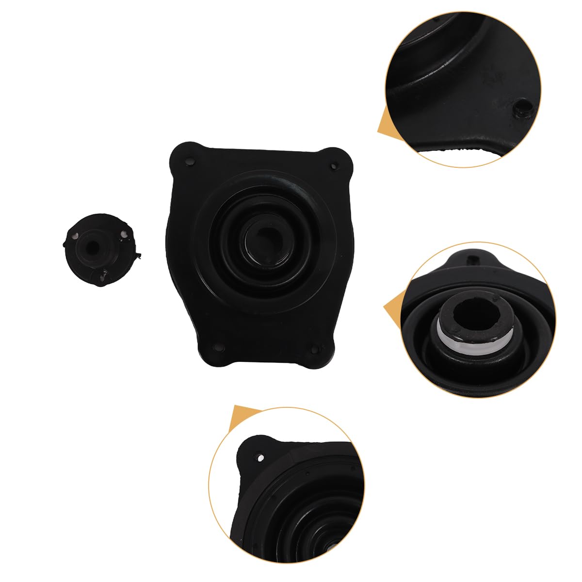 Alide Kit cuffia leva cambio superiore e inferiore per Maz-da MX5 MK1 Mk2 Mk2.5 1989-2005