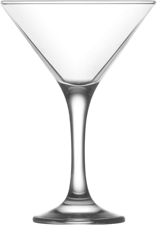 LAV Artcraft MIS586 Misket Martini Glass 6 Ounce, 5-13/16" High, 4-3/16" Mouth Diameter - Case of 24