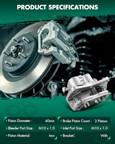 Image of SCITOO Front Brake Calipers With Bracket 19B7084 19B7085