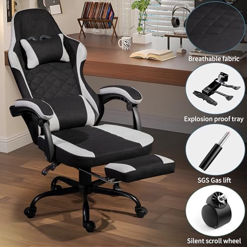 Hwwelis Fabric Gaming Chair HW02001# の商品画像 6