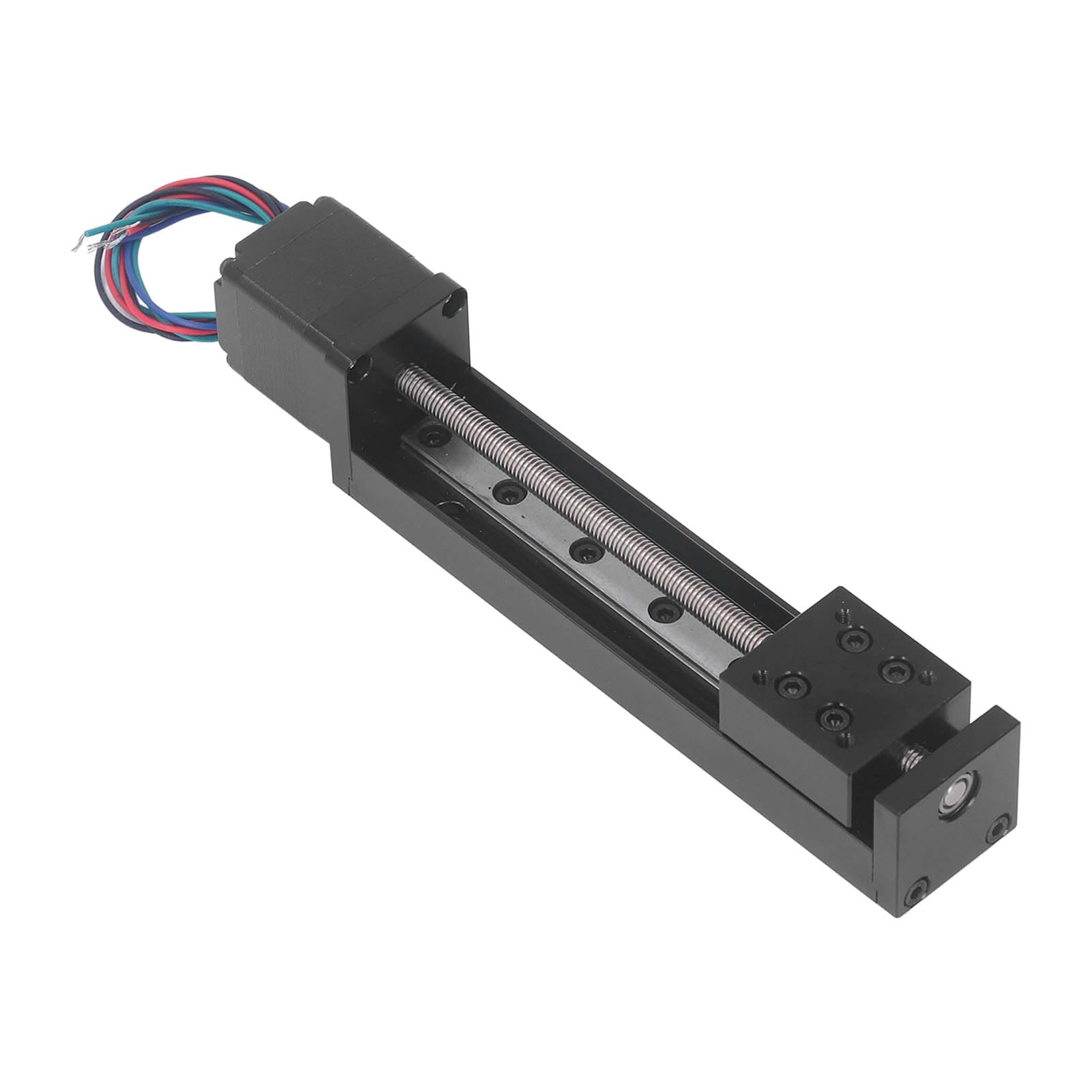 CNC Linearführung mit Schrittmotor, 100mm Verfahrweg, Legierungskugel-Schraube, 1,8° Schrittwinkel, für Optische Router-Messung