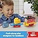 Thomas & Friends Toddler Toy My First Brake Car Bruno Push-Along Vehicle with Stacking Cargo for Preschool Kids Ages 18+ Months
