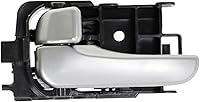 Vista 113 de TRQ Manija de puerta interior delantera izquierda cromada para el lado del conductor compatible con Chrysler 200 2011-2016