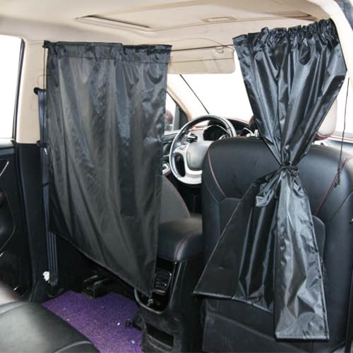 Rideaux d'intimité pour voiture : l'accessoire camping idéal pour siester à l'arrière du SUV