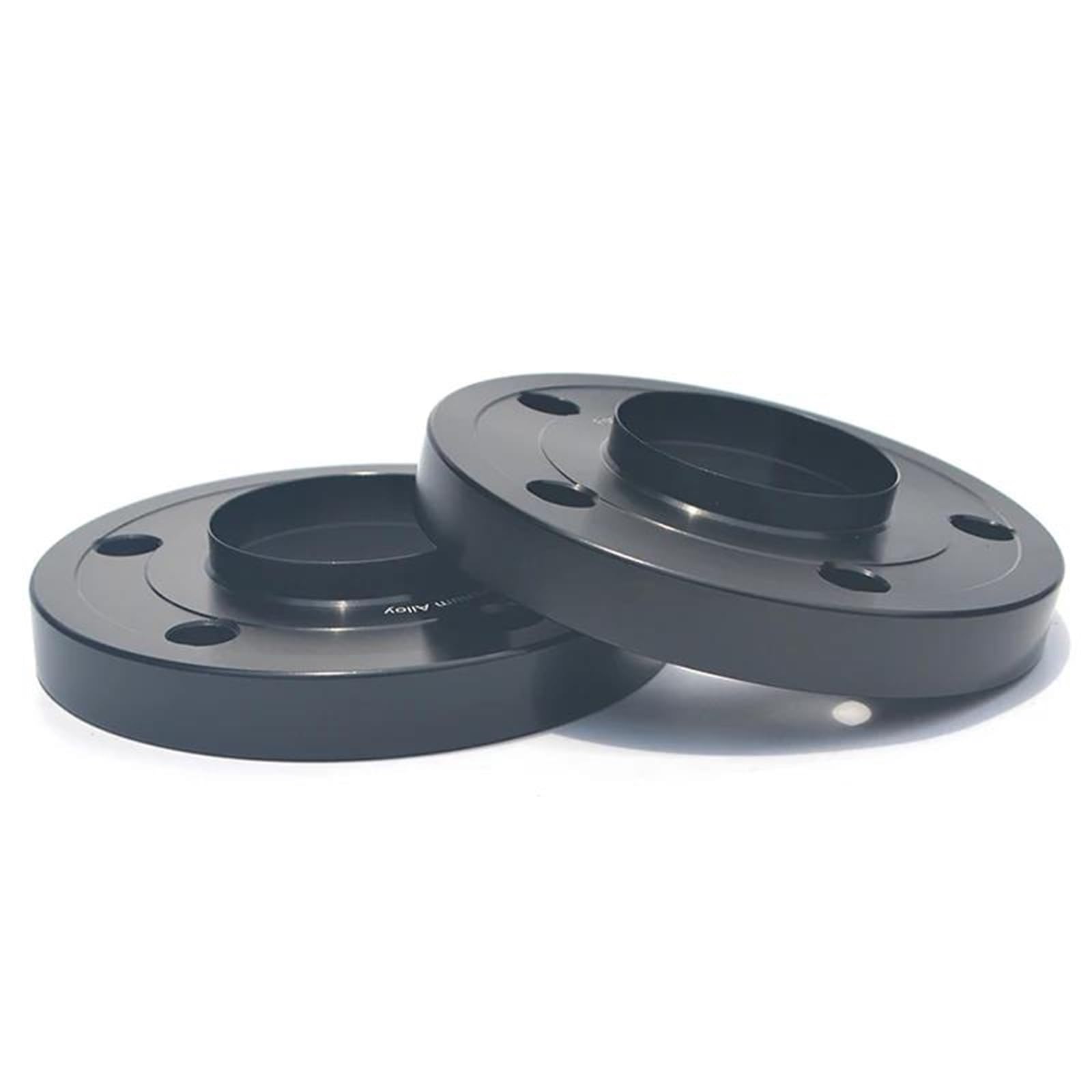 Abstandshalter für Reifenversatz 15MM 5x112 5X4.41'' I 5X4.41 Zoll 57,1mm Radverbreiterungen Mit Verbreiterten Schrauben Für Glof Für GTI(15mm black)