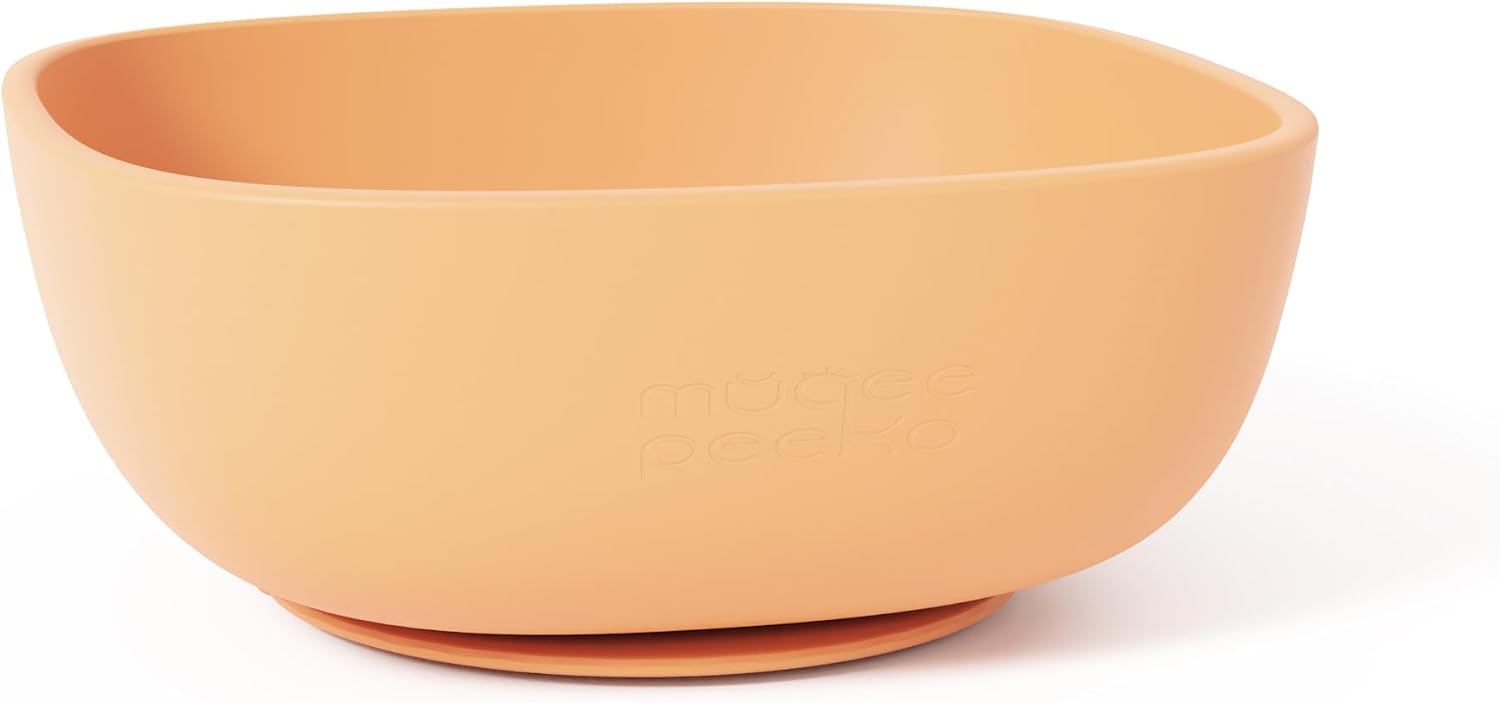 Baby Bowl for Led Weaning in Sweet Lilac Color Suction Bowls for Baby and Toddler Bowl with Suction feeding bowls for infants