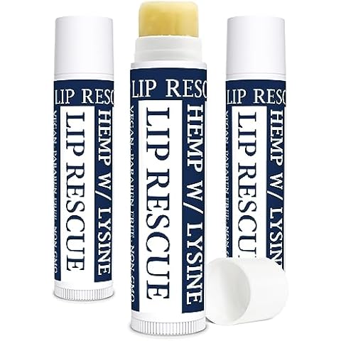Zatural Ultra Moisturizing Hemp Lip Balm Heal & Protect with L-Lysine and Hemp With Vitamin E and Omgeas Soft & Smooth Lips (3) Cover