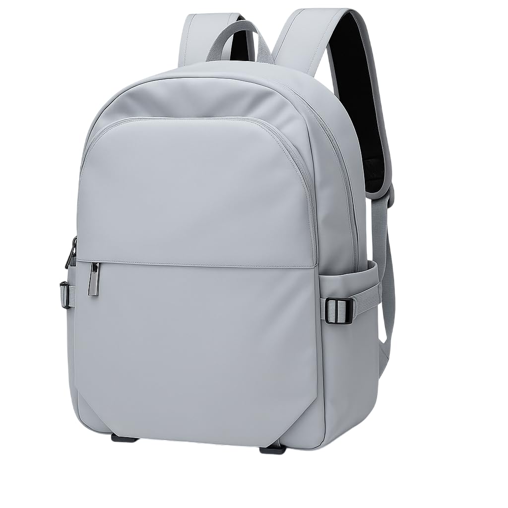Waterproof Laptop Backpack for Men & Women | 15.6 Inch Silver College, School & Office Bag | Lightweight Travel Backpack with Multiple Pockets (46×36×18 cm)-image-28