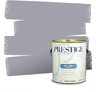 Paints P100-T-MQ5-8 Interior Paint and Primer in One, 1-Gallon, Flat, Comparable Match of Behr Masterpiece, 1 Gallon, B29-Masterpiece