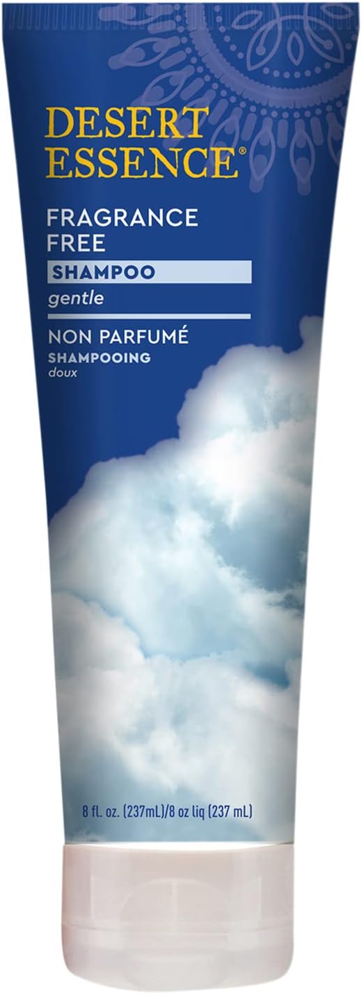 Desert Essence: Organics Hair Care Shampoo, Fragrance Free 8 oz (2 pack)