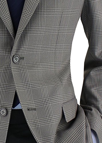 Marzzotti Rossi Classic Sport Men's Suit Jacket Two Button Blazer4