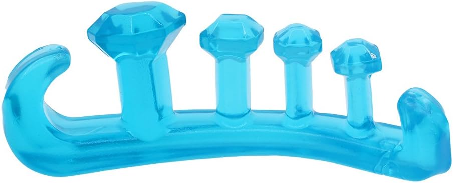 Amazon Co Jp Toe Glow 足指 セパレーター 5本指 Lサイズ 24 5 28可能 ブルー ドラッグストア