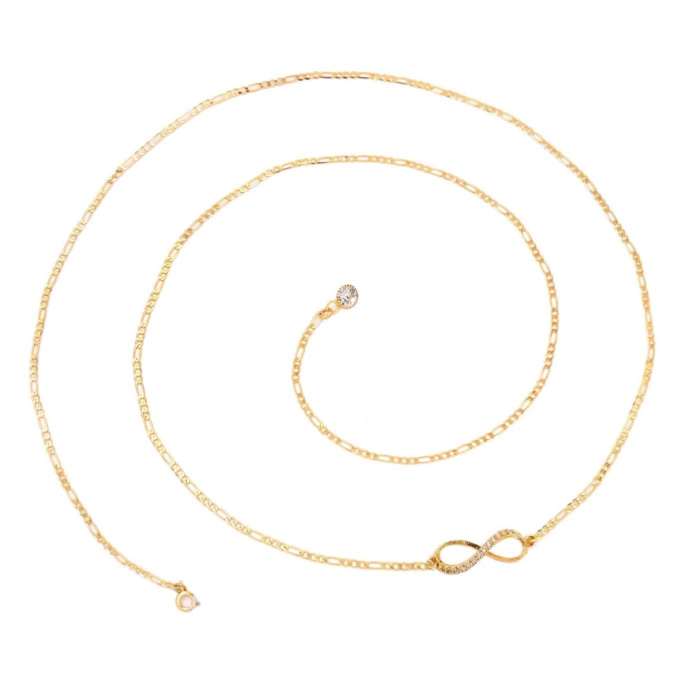 See full amazon price history chart for VAMA Adjustable Infinity Waist Hip Saree Belt kamarband Body Belly Chain Vaddanam Waistband Jewellery for Women Girls (Gold infinity Waist Chain) VAMA Adjustable Infinity Waist Hip Saree Belt kamarband Body Belly Chain Vaddanam Waistband Jewellery for Women Girls (Gold infinity Waist Chain) (B0CV19QTXX) Amazon Price History, Amazon Price Tracker