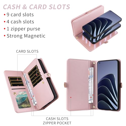 Coque portefeuille OnePlus 10 Pro zippée résout le manque de place - 4