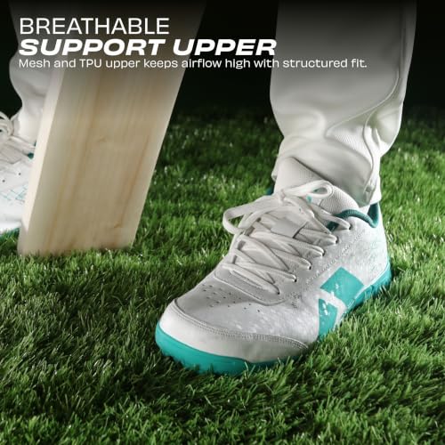 Image of Nivia Bounce Cricket Shoes | Mesh & TPU Upper | Cushioned EVA Insole | Durable PVC Outsole | Cricket Shoes for Men | Lightweight| Sports Shoes