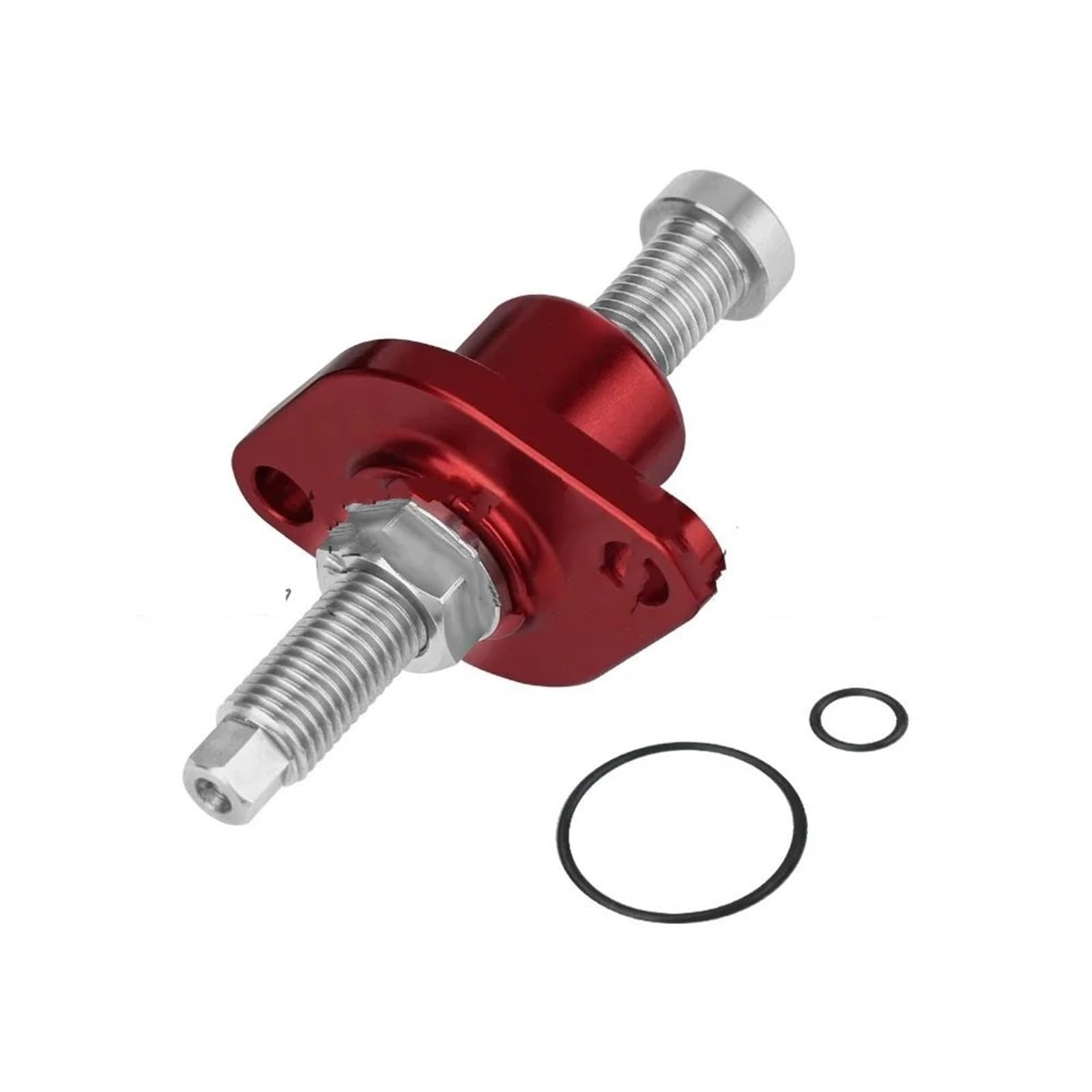 Tendicatena Tendicatena Distribuzione Regolatore Manuale della Tensione della Catena di distribuzione per Motocicletta Adatto per Duke 125 200 250 390 Duke RC390 RC200 RC125(Silver)