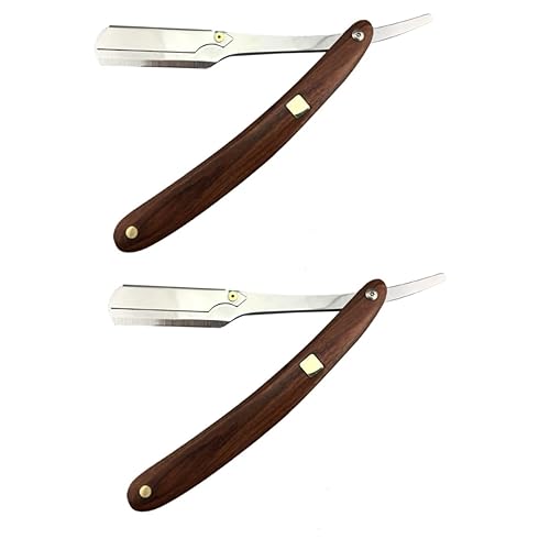 Maquinilla de afeitar manual de la maquinilla de afeitar del metal 2pcs para los hombres de la maquinilla de afeitar segura