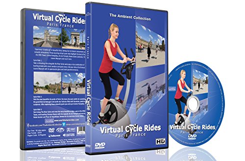 Virtuelle Fahrradstrecken – Paris, Frankreich – Für Indoor Radfahren, Laufband und Laufworkouts