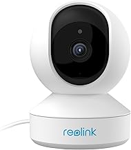 Reolink 2K Telecamera WiFi Interno, Videocamera Sorveglianza Interno WiFi 2,4 GHz, 355°Pan/50°Tilt, 360° Visuale, Audio a 2 Vie, Visione Notturna, Rilevazione di Persone/Pet, Baby Monitor, E1 3MP