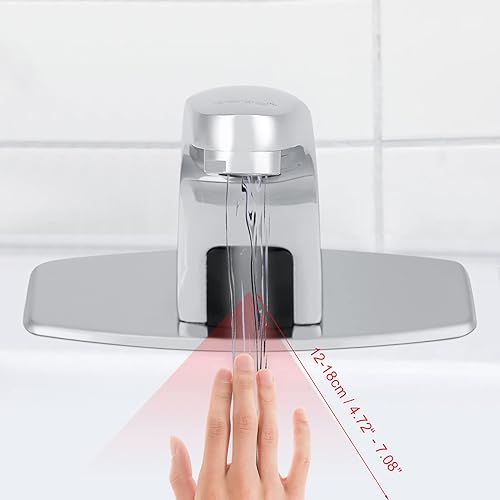 Miniatura 3 de Grifo de agua automático sensor infrarrojo grifo cocina baño fregadero agua fría grifo con caja de control