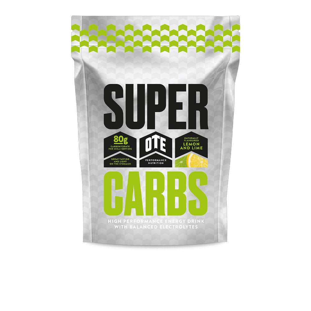 Unisex's Super Carbs Drink, Lemon & Lime, 850g