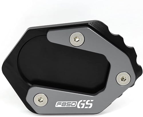 SCUUBE for BMW F 850 GS F850GS F750GS F850 GS 2018-2022 Motorcycle Foot Side Stand Pad Plate Foot Stand Extension Pad CNC Support Plate Enlarger Pad