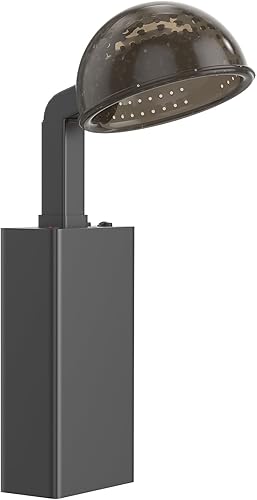 SyyBhb Secador de pelo profesional con capucha de salón de 1000 W con soporte, temporizador de 60 minutos, temperatura ajustable, ángulo y altura