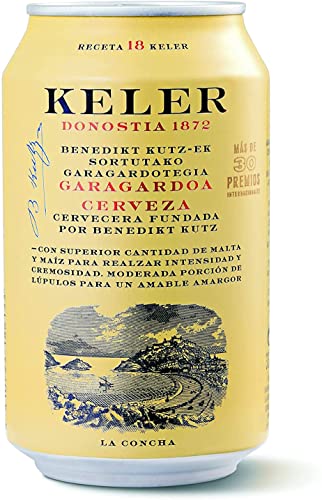 Miniatura 2 de Keler Cerveza - Pack de 12 Latas x 33 cl - 6% Volumen de Alcohol