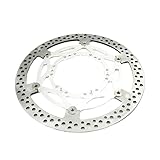 Apparence : L'ensemble de disques de frein pour moto a une teinte de couleur stable et s'intègre dans une variété de styles de véhicules sans violation.