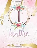 ianthe kleid  Ianthe: Personalized Sketchbook with Letter I Monogram & Initial/ First Names for Girls and Kids. Magical Art & Drawing Sketch Book/ Workbook Gifts ... Watercolor Cover. (Ianthe Sketchbook, Band 1)