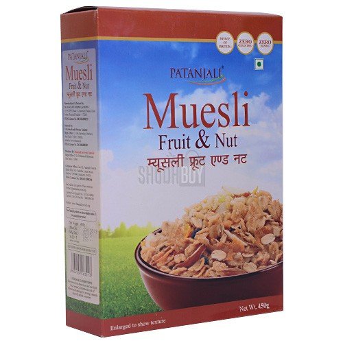 Patanjali Muesli Fruit & Nut, 450 Gm Everything Else