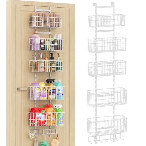 Hongtamoya Over The Door Organizer, Hanging Door Organizer with 5