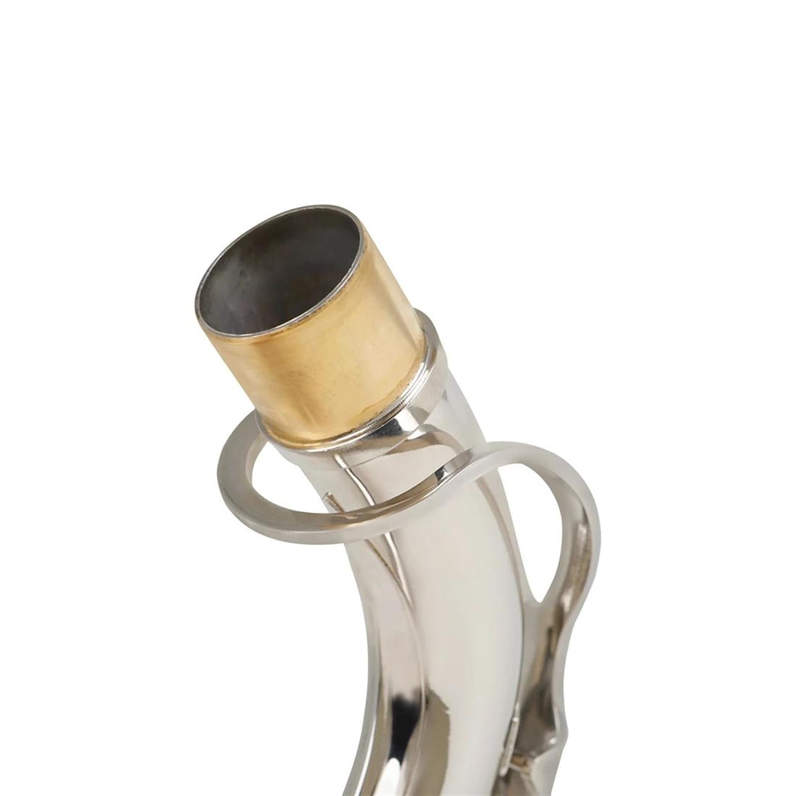 Saxophone Ténor, Col Argenté, Bouche Incurvée, Diamètre 27.5mm, Pièces D'instruments À Vent Pièces de Réparation pour Saxophones