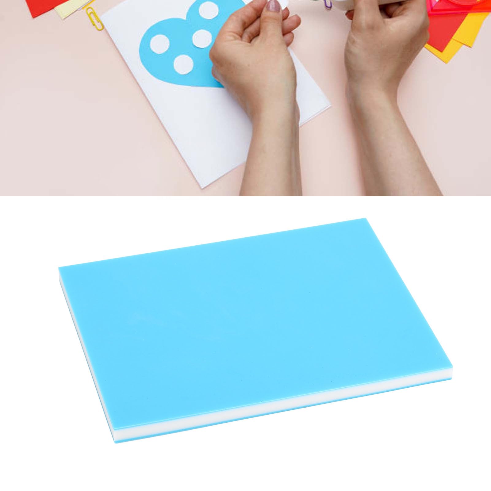 Linoleum Per Incisione 2 Pezzi - Gomma Morbida Per Timbri Fai Da Te - Foto 9