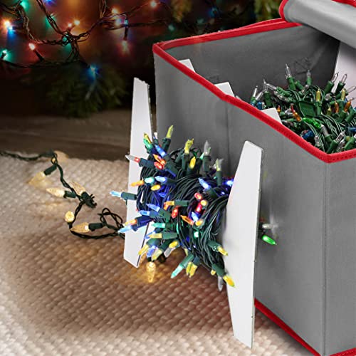 ZOBER-Christmas-Light-Storage-Wraps-Plastic-Set-of-4-to-Store-Up-to-800-Holiday-Christmas-Lights-Bulbs-Cardboard