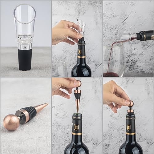 La mejor selección de Juegos de accesorios para vino comprados en linea. 30 Juegos de accesorios para vino marca INDOORA & CO (3)