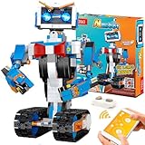 Picture of anysun STEM Building Robot Toys for Kids 8-12, Educational Science Build Block Kits, Educational Remote Control Toy with App Control, Birthday Gift Ideas for Boys and Girls