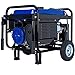 DuroMax XP4400E Gas Powered Portable Generator-4400 Watt Electric Start-Camping & RV Ready, 50 State Approved, Blue/Black