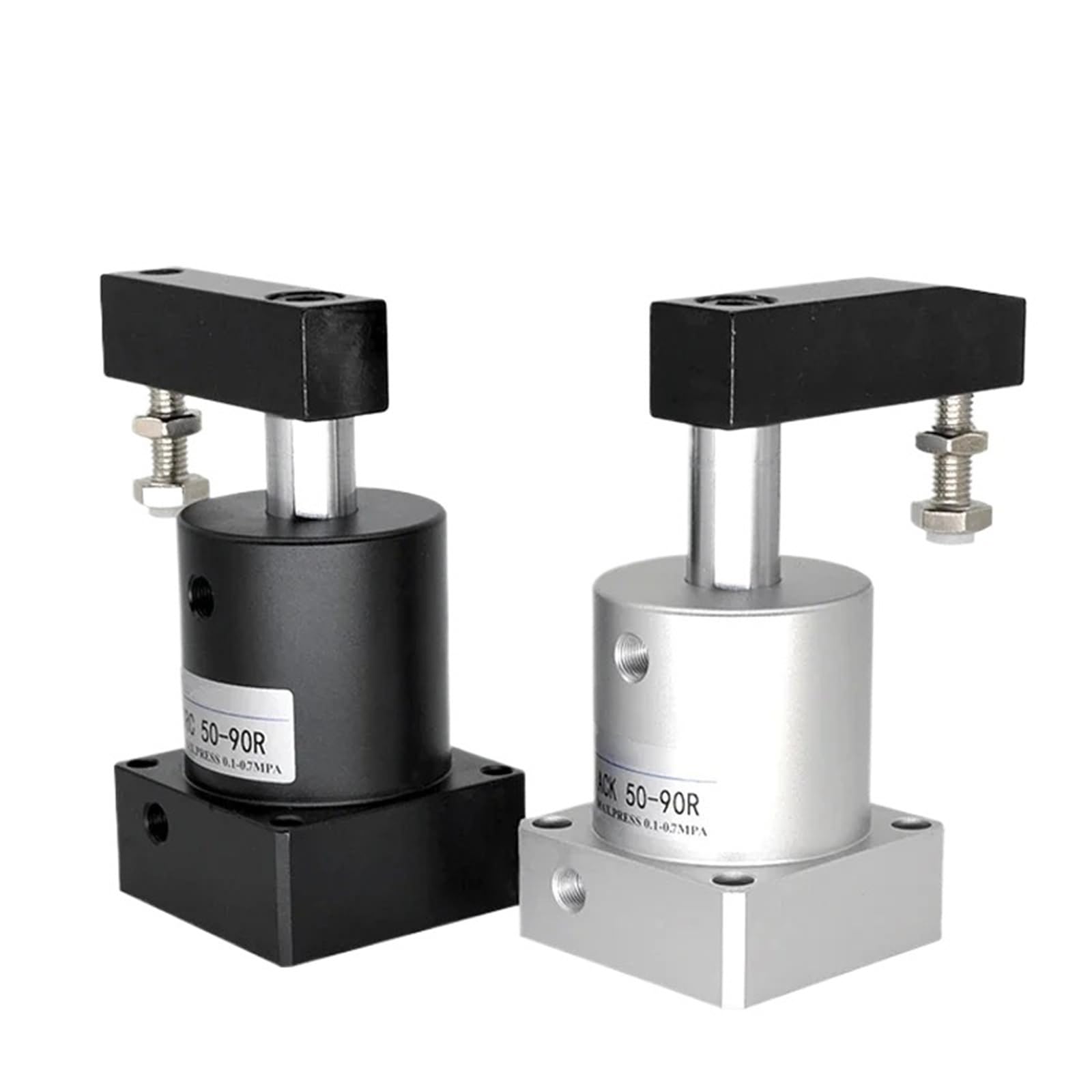 Vérin pneumatique rotatif ACK50 à angle de rotation précis pour serrage de pièces