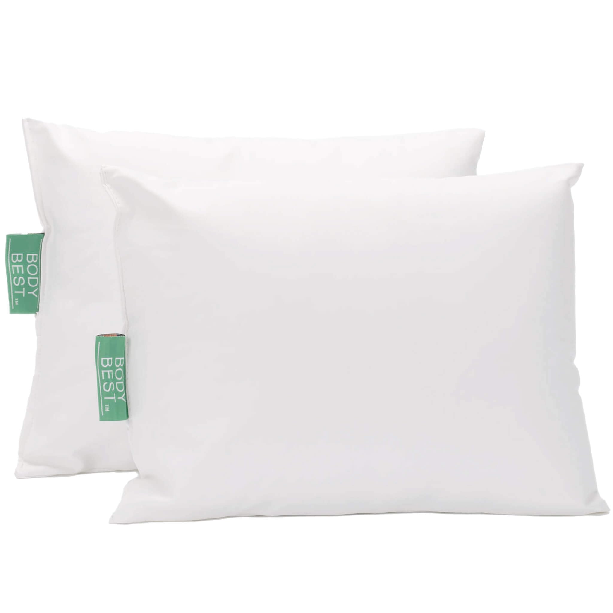 Know Your Body Best BodyBest Small Vinyl Shoulder Support Pillow 9x12inch 2 Pack | White | Vinyl Shoulder Pillow Ideal for Clinics and Spas (2)