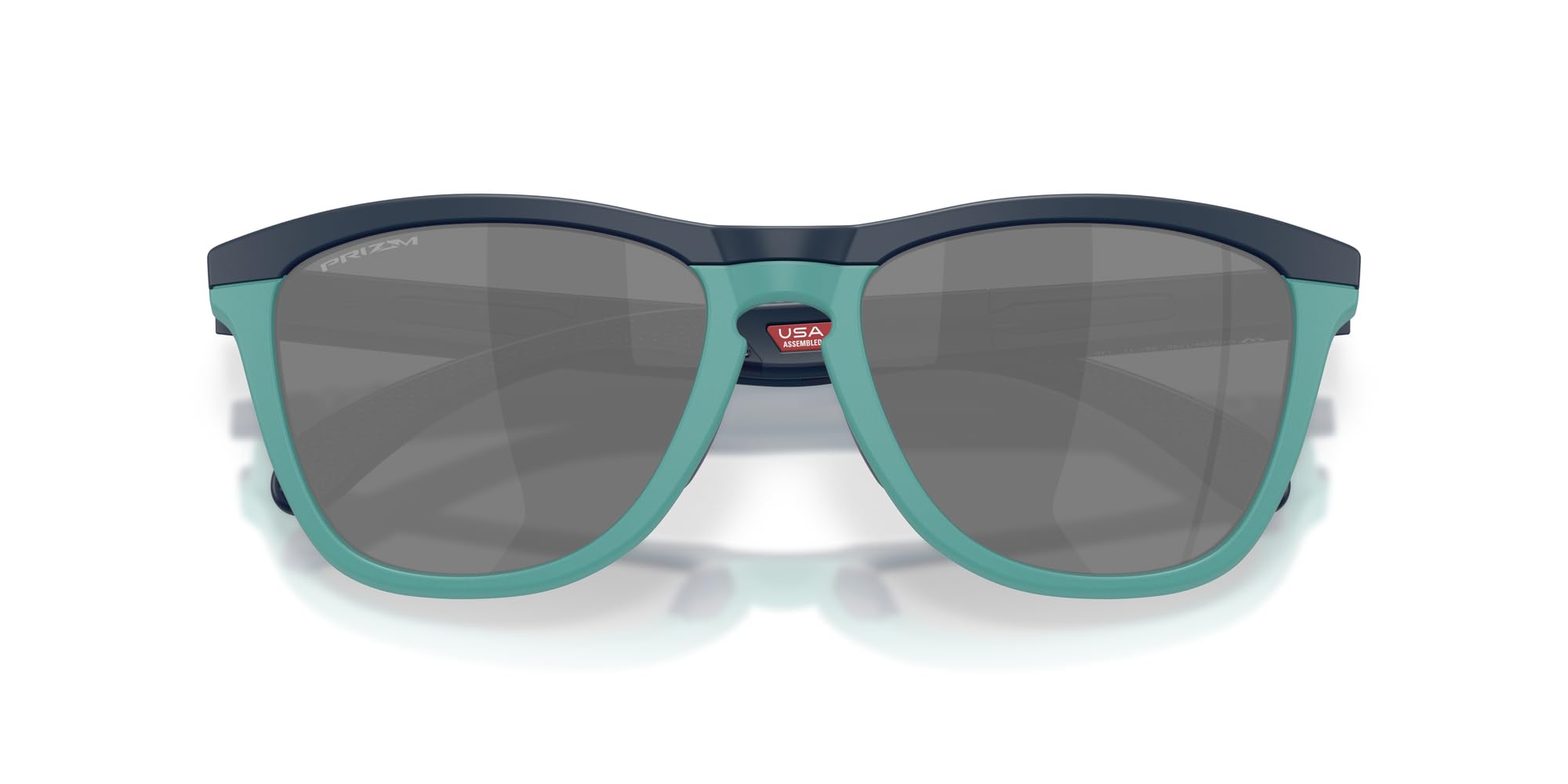 Oakley Okulary przeciwsłoneczne OO9284 Frogskins Range Round, Matte Abyss/Prizm Black, 55 mm